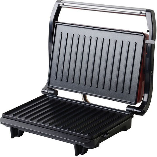Life Scarlet Τοστιέρα για 2 Τοστ 700W Κόκκινη