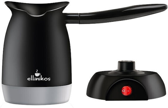 Life Ellinikos Ηλεκτρικό Μπρίκι 800W με Χωρητικότητα 400ml Μαύρο