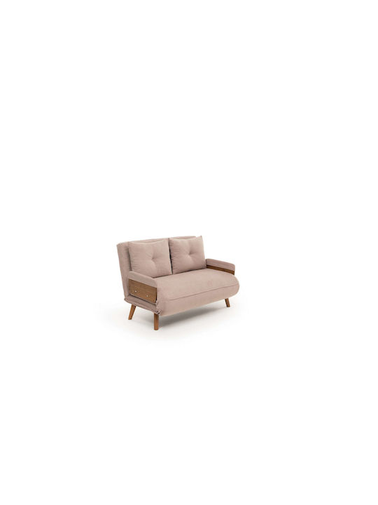 Cosmo Two-Seater Couch Bed Bohemian Mink 120x78x82cm