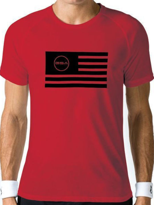 Superlogo 1719036 Αθλητικό T-shirt Flag Red
