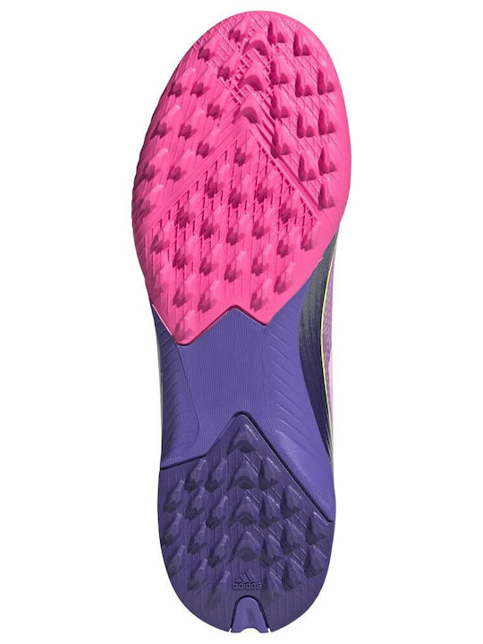 adidas F50 Lamine Yamal League LL TF Ghete De Fotbal Pentru Copii Cu Talpă Cu Crampoane Violet