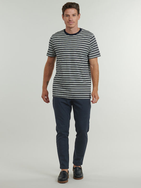 Pantalon Barbat Chino Slim Fit Albastru