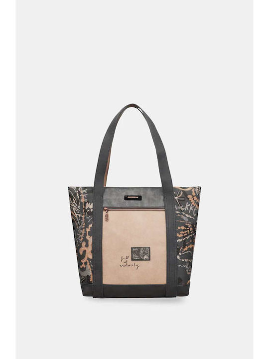Women's Shopper Bag Grey / Multicolour