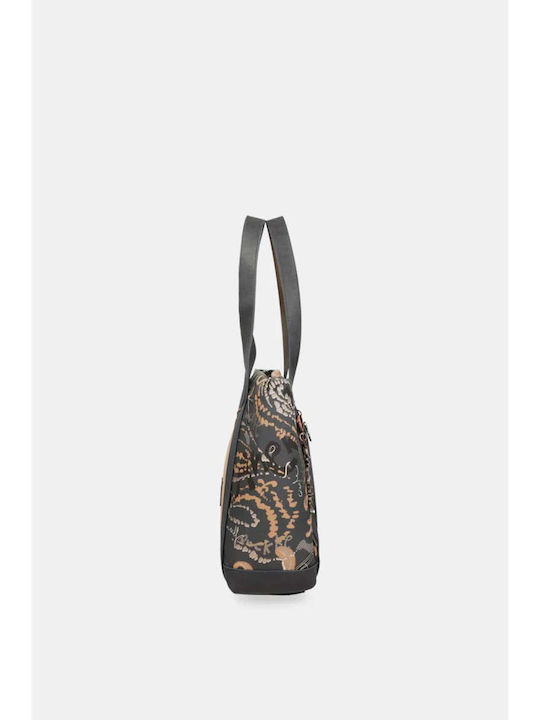 Women's Shopper Bag Grey / Multicolour