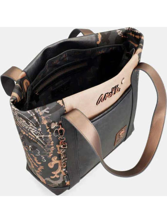 Women's Shopper Bag Grey / Multicolour