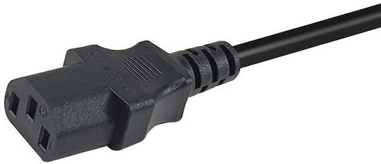 Equip IEC C13 - Schuko Cable 3m Μαύρο 112111
