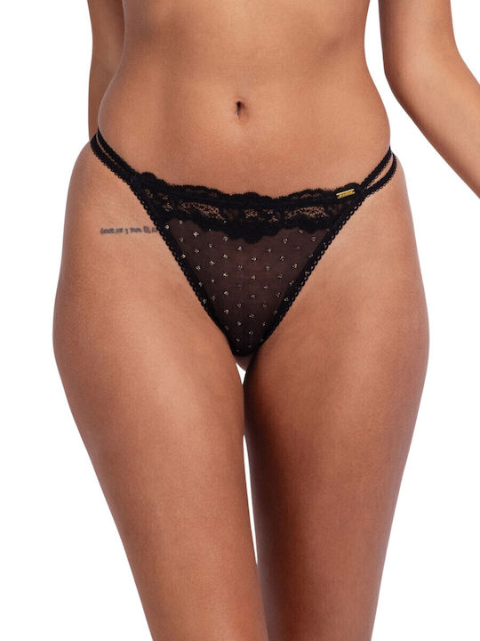 Γυναικείο String Μαύρο