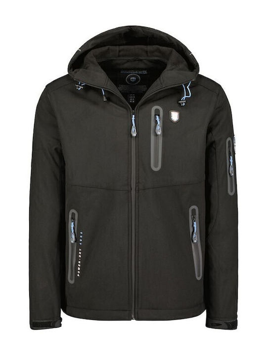 Winter Jacket Softshell Waterproof and Windproof Black