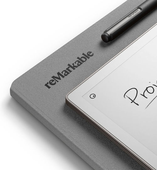 reMarkable Paper Pro 11.8" (64GB) With Marker Plus And Book Folio Gray