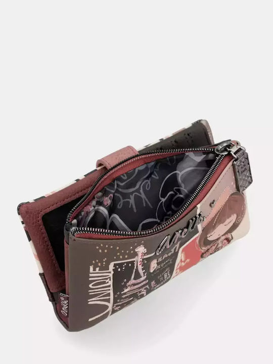 Large Women's Wallet Classic with RFID Brown