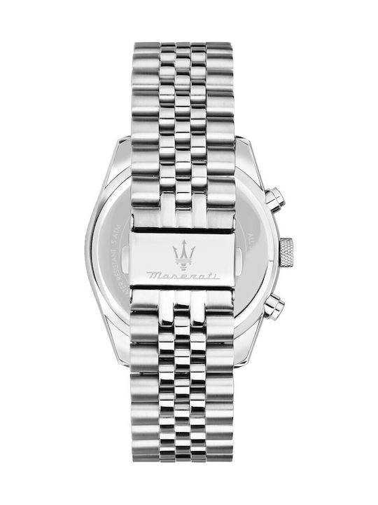 Attrazione Men's Watch 43mm Battery With White Steel Bracelet