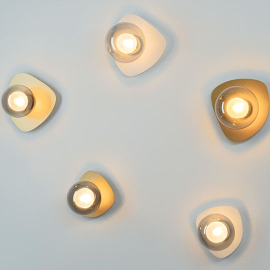 Zambelis Lights Осветително тяло За стена Сив 16.4см.