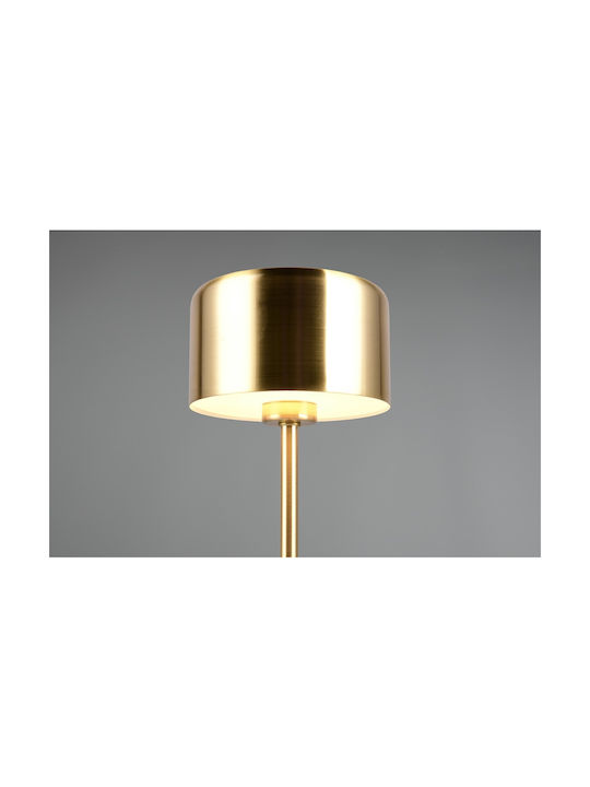 Trio Lighting Metal Lampă de masă LED cu Abajur Auriu și Bază