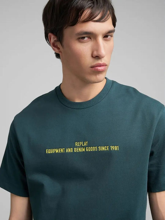 Lettering T-shirt Green