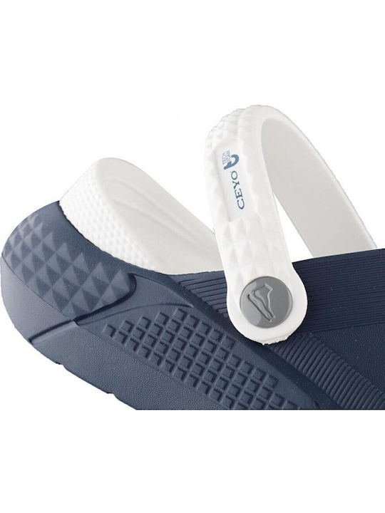 Ceyo Troya Men's Anatomic Clogs Blue