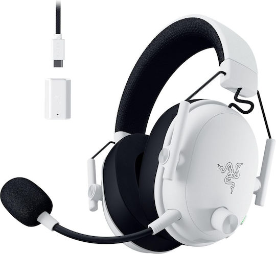 Razer BlackShark V3 Wireless Over Ear Gaming Headset with Bluetooth / USB Connection White for Nintendo Switch / Nintendo Switch 2 / PC / PS5