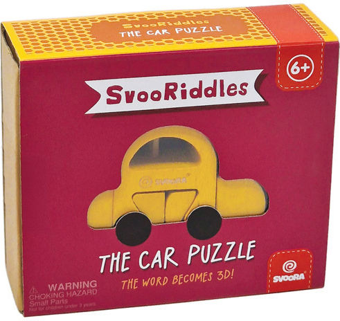 Ξύλινο Παιδικό Puzzle για 6+ Ετών Svoora