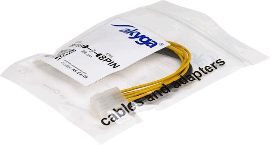 Akyga EPS cu 8 pini - EPS cu 8 pini Cablu 0.2m Multicolor (AK-CA-08)