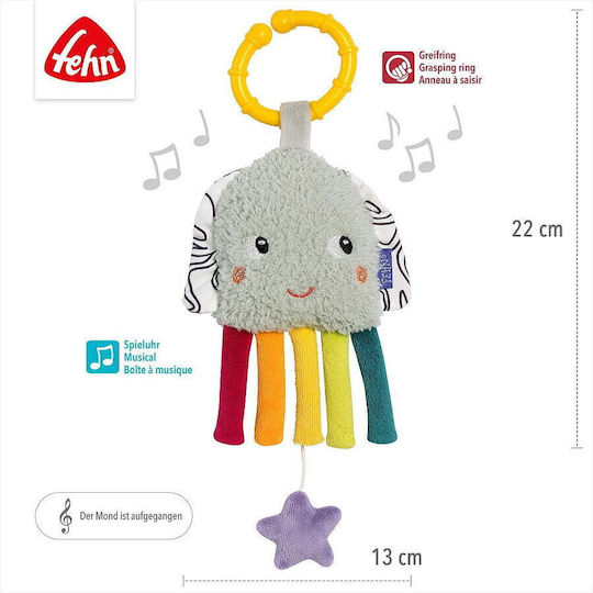 Fehn Suspendata Jucărie Auto cu muzică pentru 0++ Luni