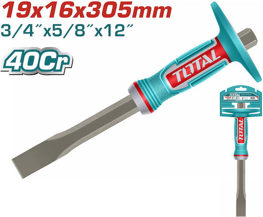 Total THT4531916 Hand Tools Set With Plastic Handle 6 Pieces