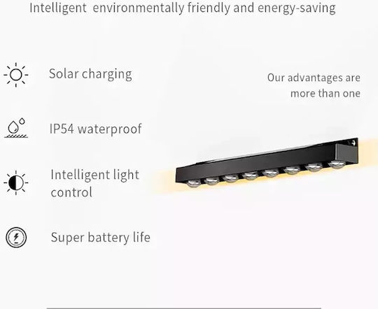 Wall Mounted Solar Light 2W IP54 32.3cmx3.8cmx3cmcm