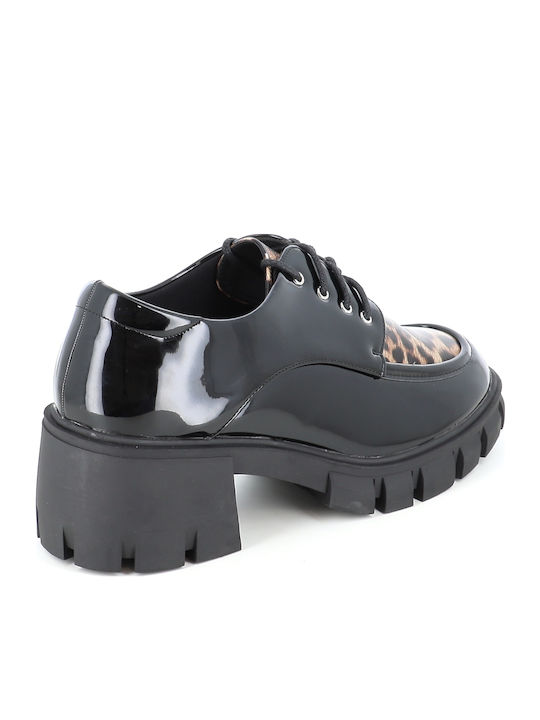 Γυναικεία Oxfords σε Μαύρο Χρώμα