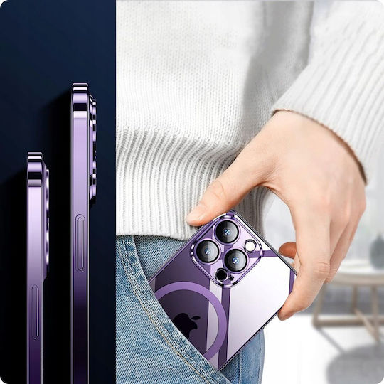 Tech-Protect Magshine Back Cover Silicon Transparent (iPhone 14)