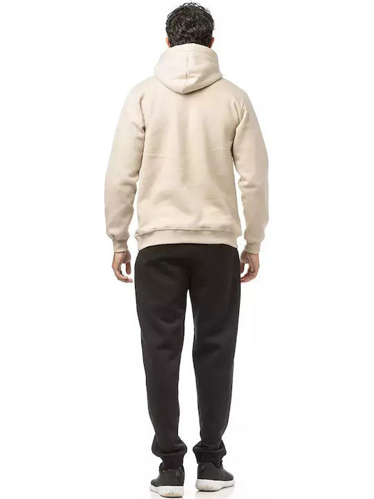 Суитшърт с Качулка Beige