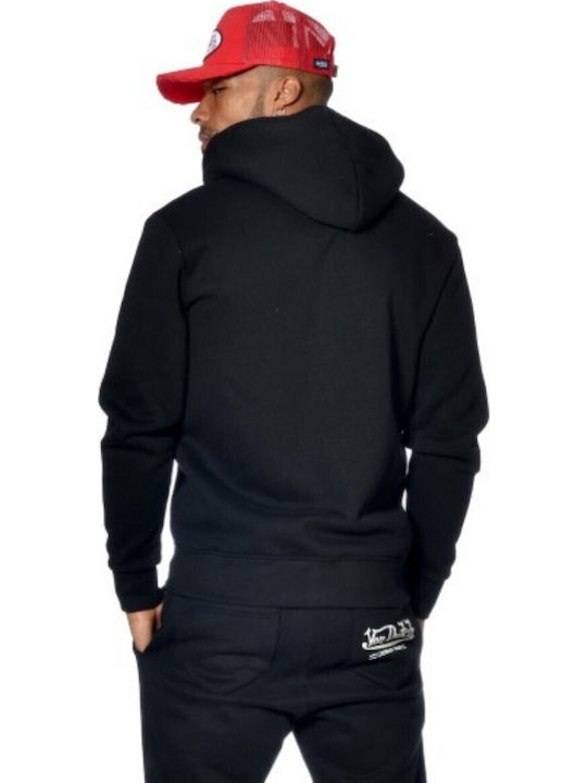 Sweatshirt with Hood Black