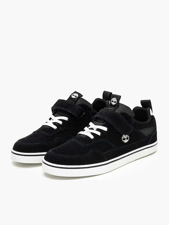 Kinder Sneaker mit Bügel- und Schleifenverschluss Schwarz