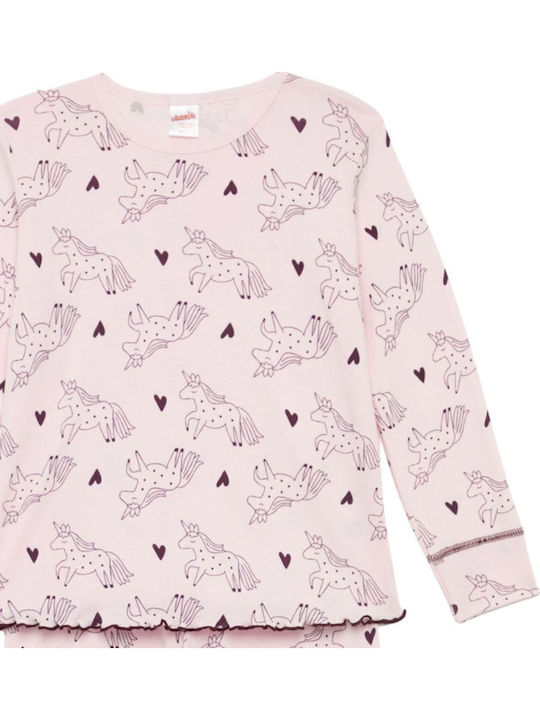 Minerva Kids' Pajamas Pink Unicorn Unicorn