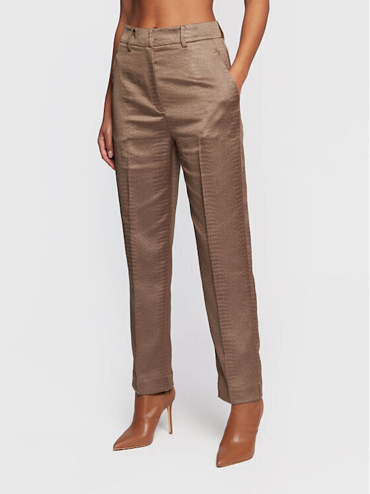 Women's Chino Trousers Regular Fit Green