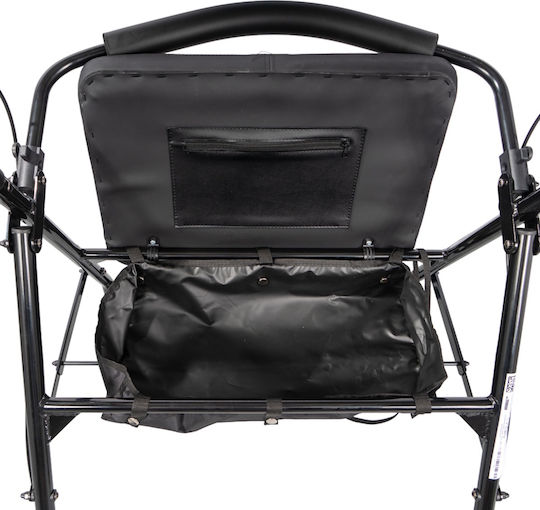 Mobiak Mighty Foldable Aluminum Walker Black