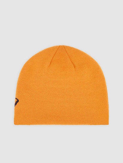 Beanie Männer Beanie Gestrickt in Orange Farbe