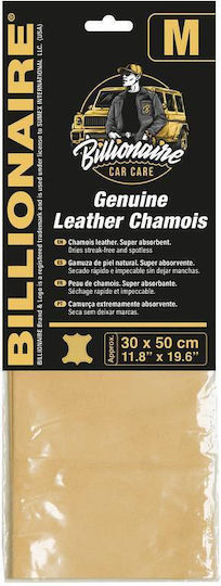 Billionaire Car Cleaning Leather 50x30cm
