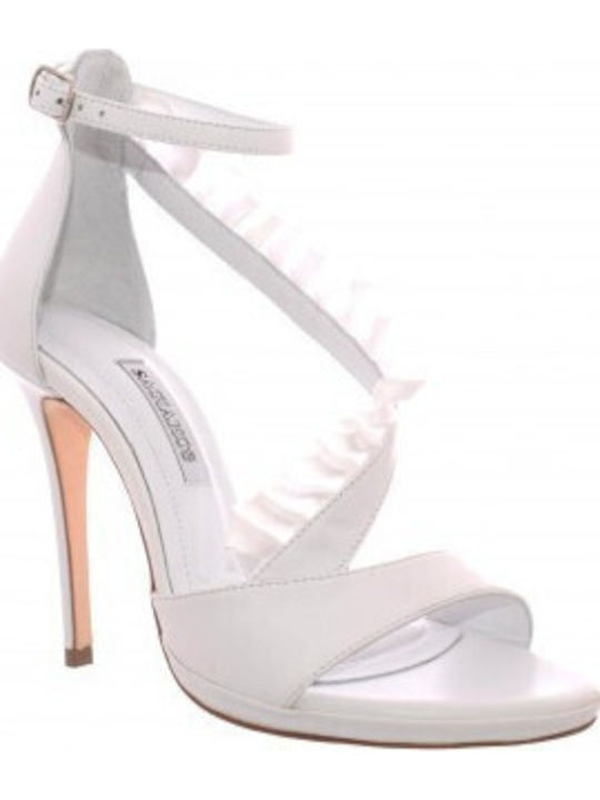 Sandalen Weiß