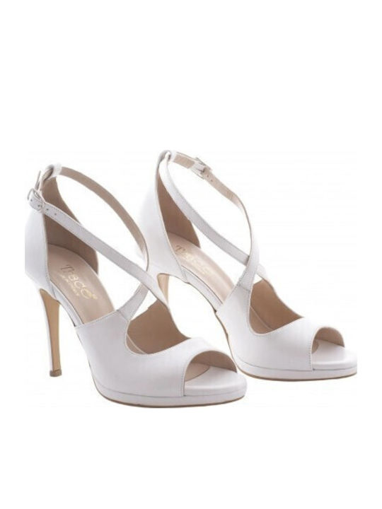 Sandalen Weiß
