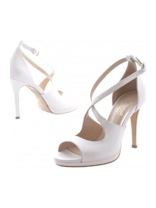 Sandalen Weiß