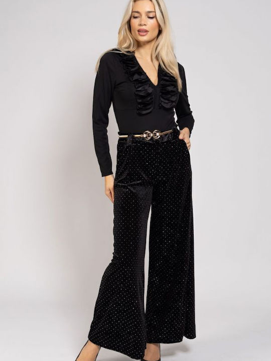 Elastic Women's Belt Gold