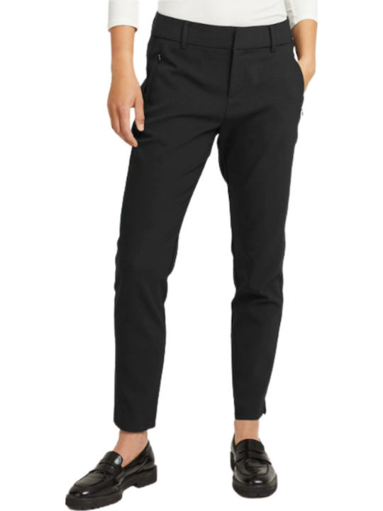Fransa Trouser Curved Fit Frvita Car 20610983_black Γυναικείο