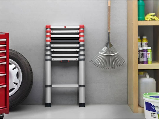 Hailo Leiter Aluminium mit 9 Stufen