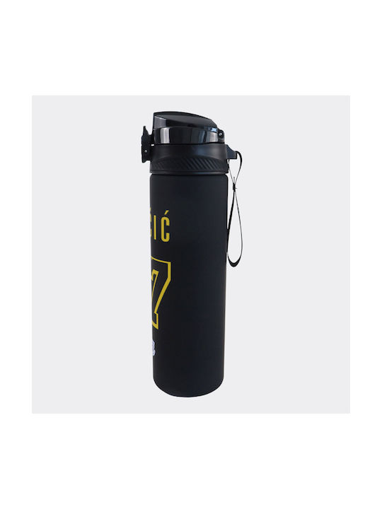 Back Me Up Παγούρι Πλαστικό 700ml Μαύρο