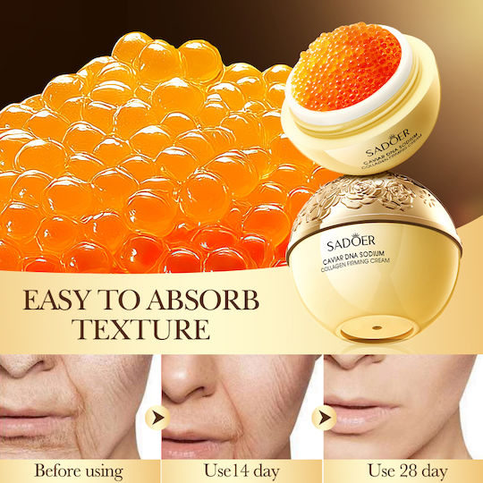 Sadoer Caviar DNA Sodium Collagen Licht Creme Gesicht 30gr