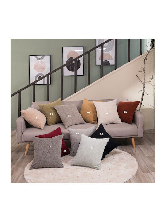 Teoran Basic Viersitzer-Sofa Überwurf Chenille 180x350cm 15
