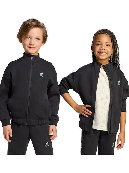 adidas Kinder Sport Jacke Schwarz