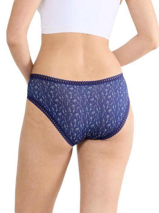 Βαμβακερά Women's Slip 3Pack Blue