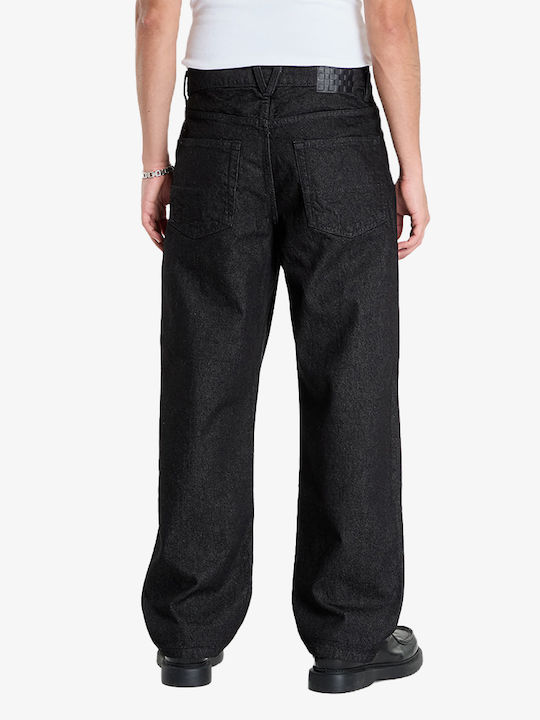 Vans Check 5 Ανδρικό Παντελόνι Τζιν Loose Fit Straight Μαύρο