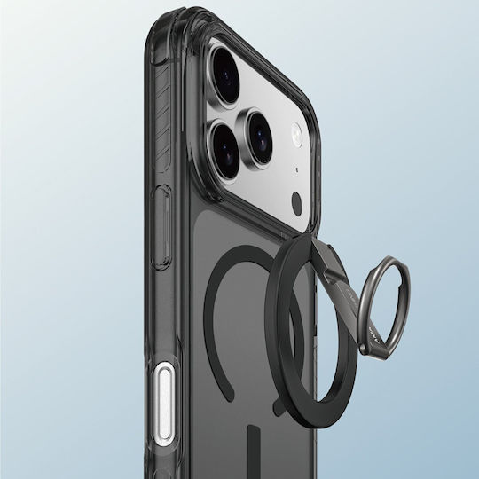 AmazingThing Titan Pro Grip Ring Umschlag Rückseite Schwarz (iPhone 17 Pro Max)