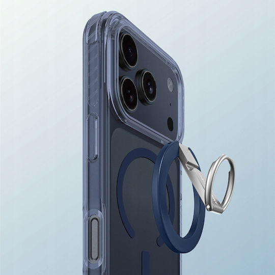 AmazingThing Titan Pro Grip Ring Задна корица Син (iPhone 17 Pro Max)
