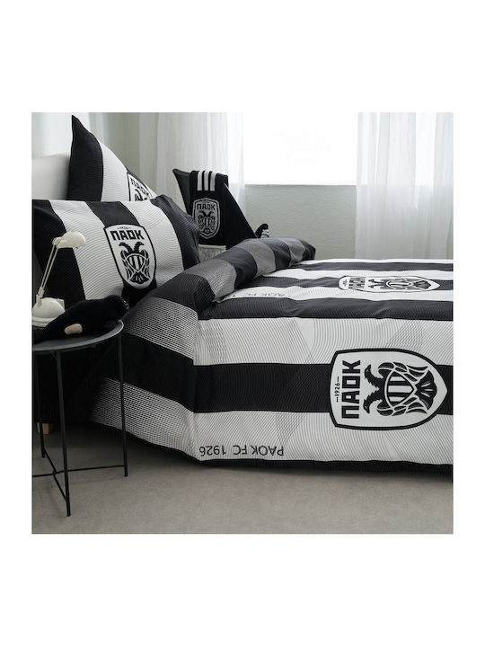 Vesta Home Bettdecke Großes Doppelbett 220x230cm Schwarz